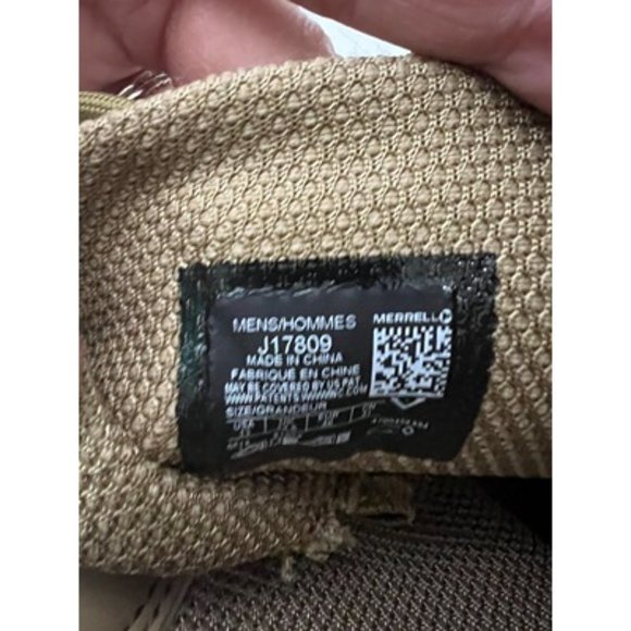 Merrell J17809 Select Grip Beige Tactical Work Combat Leather Boots Size 12 - Picture 6 of 6